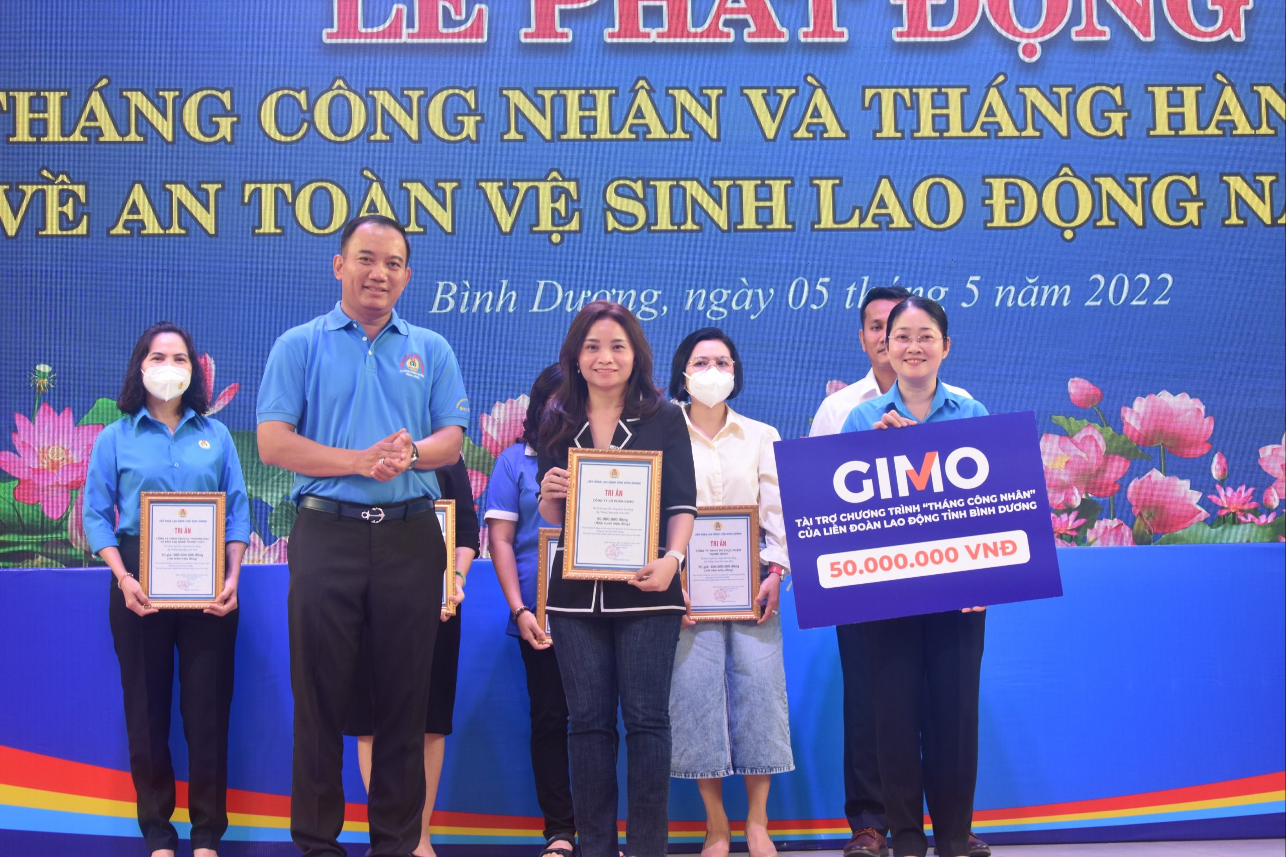 GIMO hòa chung không khí sôi động “Tháng công nhân” tại tỉnh Bình Dương