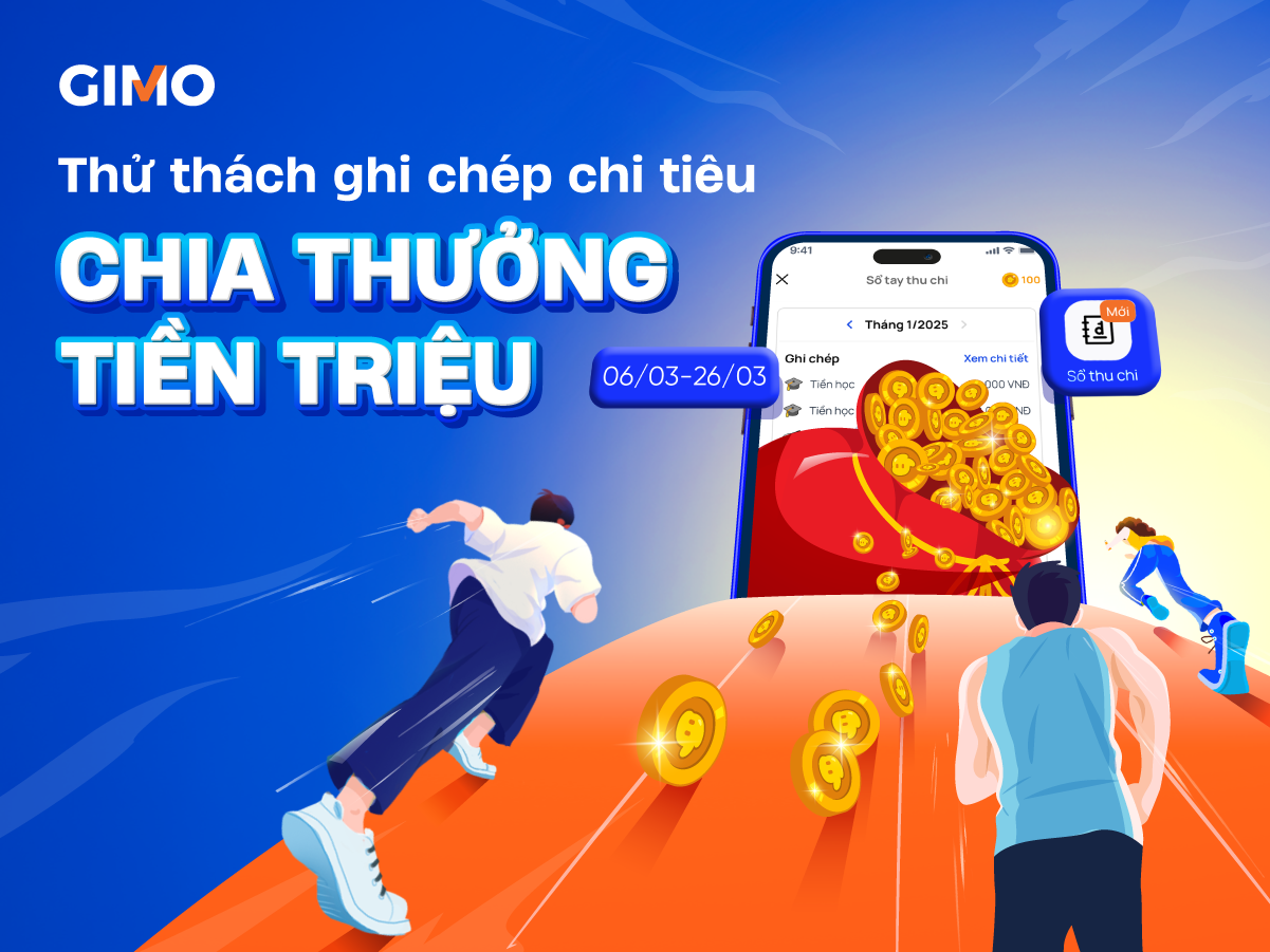 Tham Gia Thử Thách “21 Ngày Ghi Chép Chi Tiêu – Chia thưởng tiền triệu”